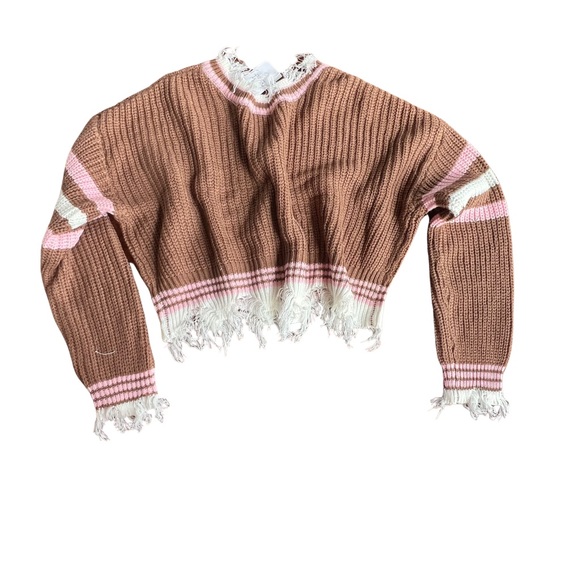 COPY - NWT RUE 21 Frilly Crop Sweater - Picture 4 of 7